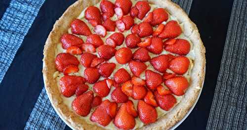 Tarte aux fraises (de Matthieu!)