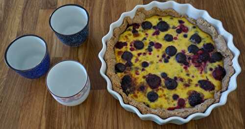 Tarte aux fruits rouges