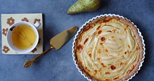 Tarte aux poires toute simple! (sans lactose)