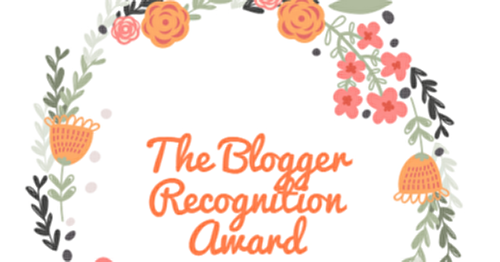 The blogger recognition award