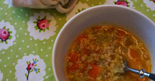 Un potage du soir pour les loubards