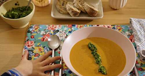 Velouté de lentilles corail (ce n'est pas le premier, ce ne sera pas le dernier!)