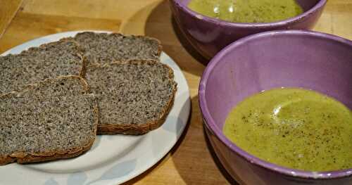 Velouté de pois cassés au lait de coco