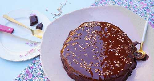 Gâteau choco-sarrasin (gâteau, dessert, goûter, sans gluten, vegan)