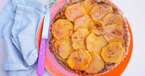 Tatin butternut, moutarde, miel, romarin (veggie, amap, sans lactose)