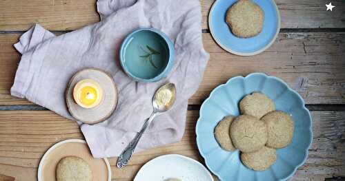 Sablés au gingembre (vegan)