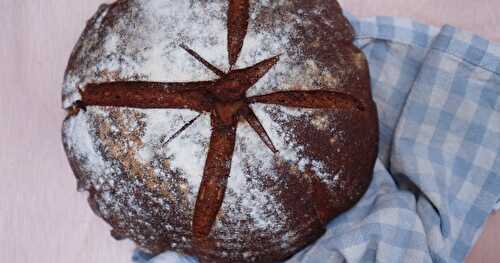 Petit billet boulanger d'Augustin n° 5 : Pain châtaigne, noix, miel (sans gluten)