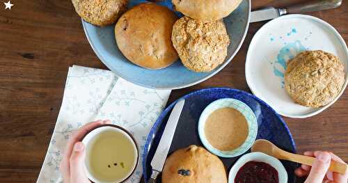 Petits pains en version avec et sans gluten ! (petit déjeuner)