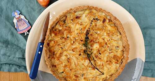 Quiche à l'oignon (Alsace, veggie)