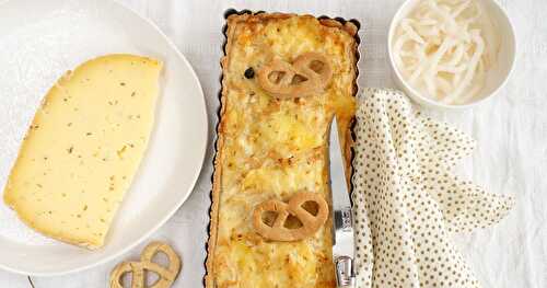 Quiche aux navets salés et à la tomme au cumin (Alsace, quiche, lactofermentation, navets)