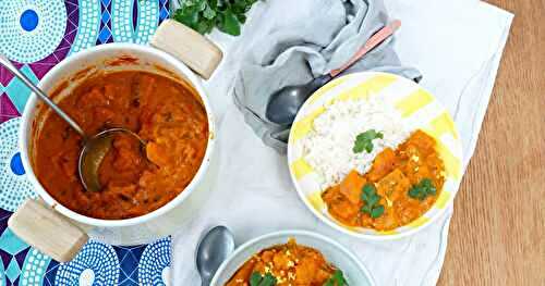 Mafé à la courge (amap, vegan, sans gluten)