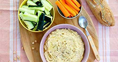 Houmous sésame et coriandre (vegan, apéro, pique-nique)