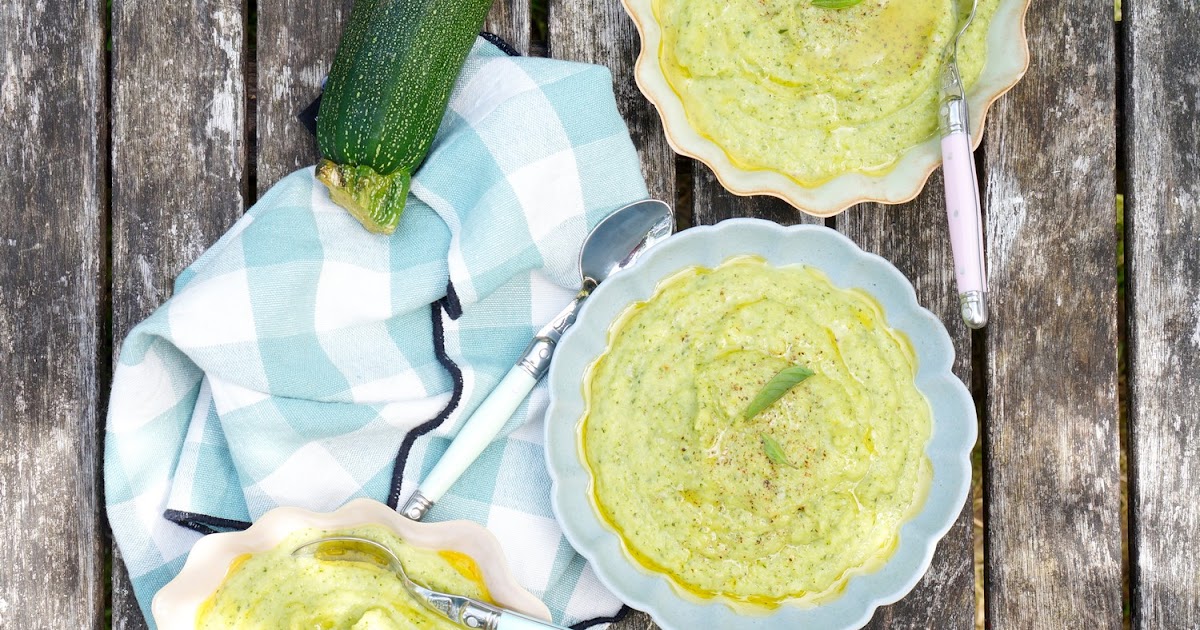 Soupe courgettes et basilic thaï (amap, soupe, vegan, été)