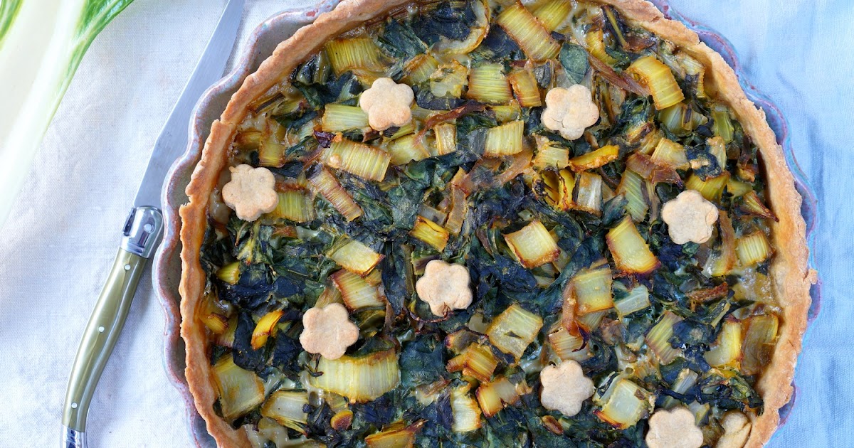 Quiche blettes et purée de cacahuètes (amap, quiche, veggie)