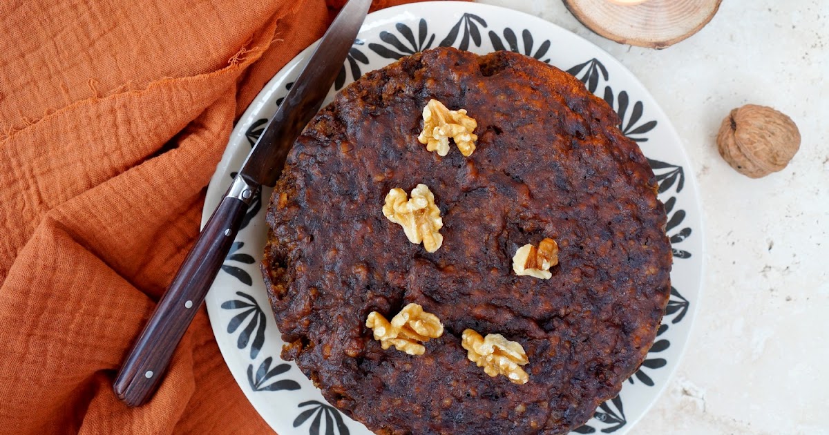 Gâteau vapeur noix et café (vegan, sans gluten)