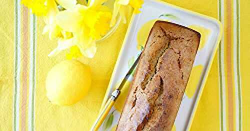 Cake au citron (goûter, dessert)