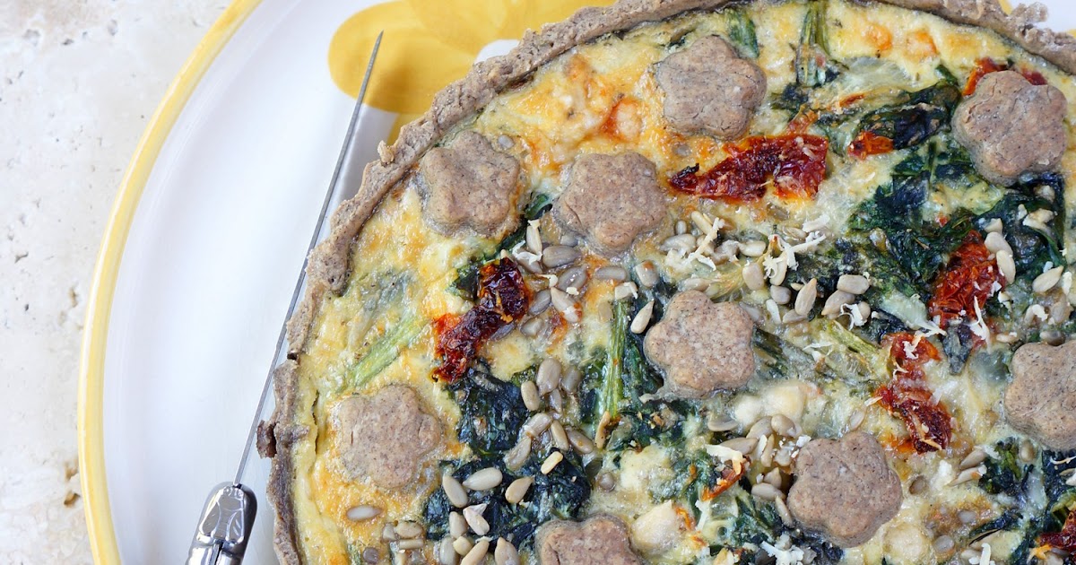 Quiche épinards, tomates séchées, parmesan (amap, veggie, quiche)