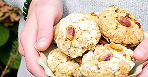 Cookies salés pistaches et feta (cookies, veggie, apéro)
