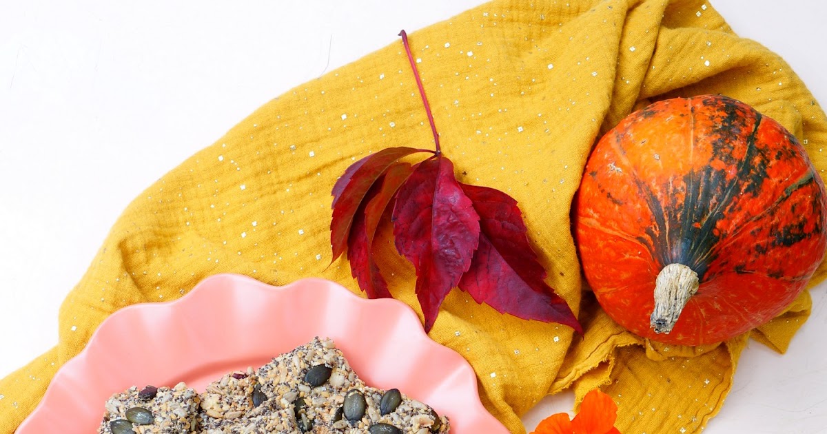 Crackers aux graines, tartinade potimarron-noisettes (vegan, sans gluten, apéro)