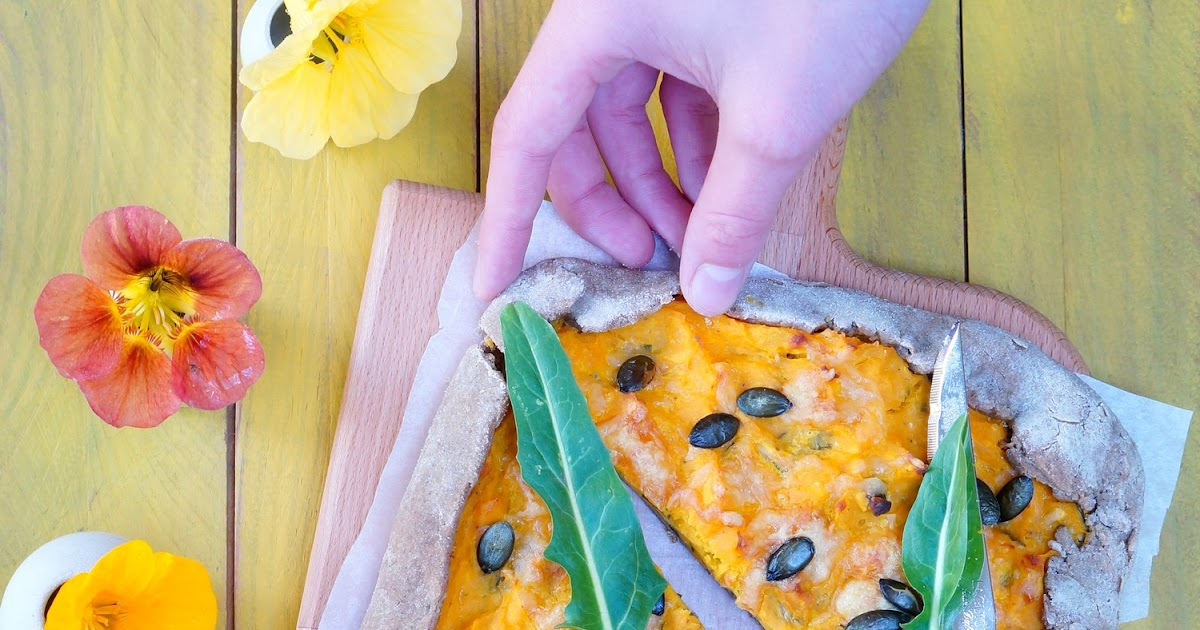 Quiche rustique courge, puntarelle, emmental (quiche, amap, veggie)