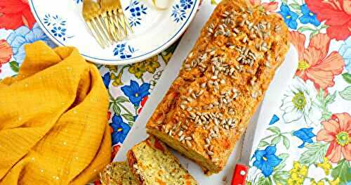 Cake lentilles corail, carottes, curry (sans gluten, veggie, amap)