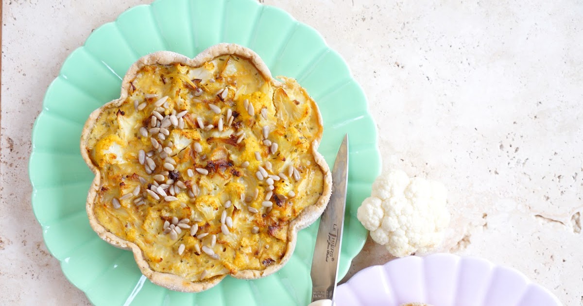 Quiches chou fleur et curry (amap, veggie)