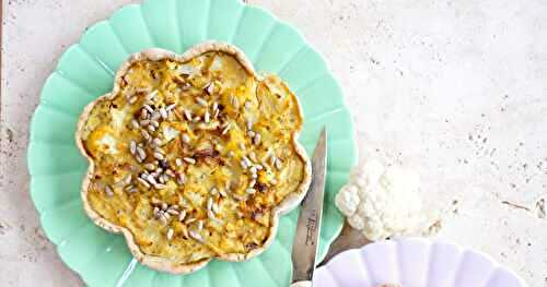 Quiches chou fleur et curry (amap, veggie)