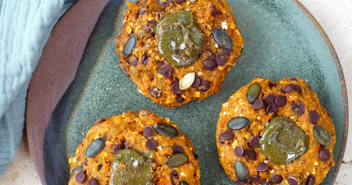 Cookies courge et chocolat (vegan, goûter)