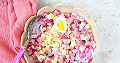 Radis un peu façon gribiche (amap, veggie)