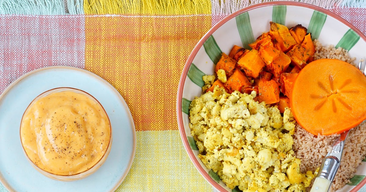 Sauce au kaki (vegan, sauce)