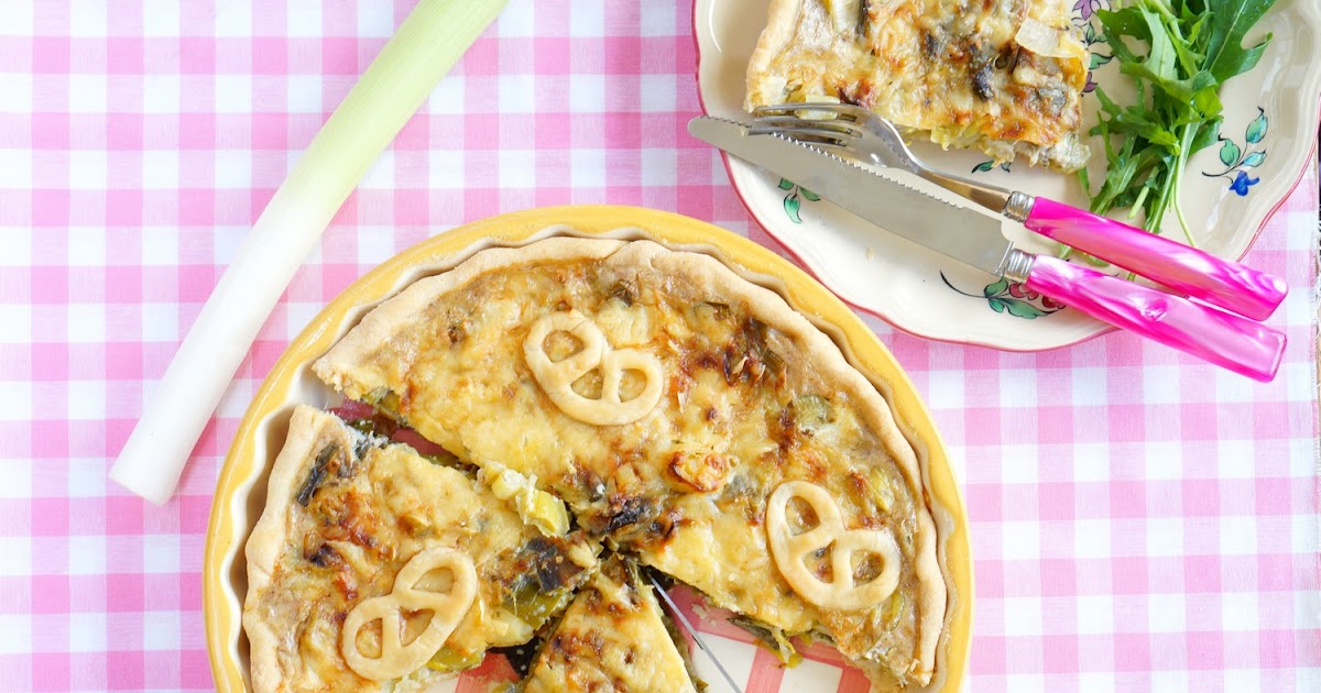 Quiche poireaux et comté (amap, veggie, quiche)