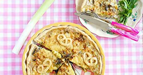 Quiche poireaux et comté (amap, veggie, quiche)
