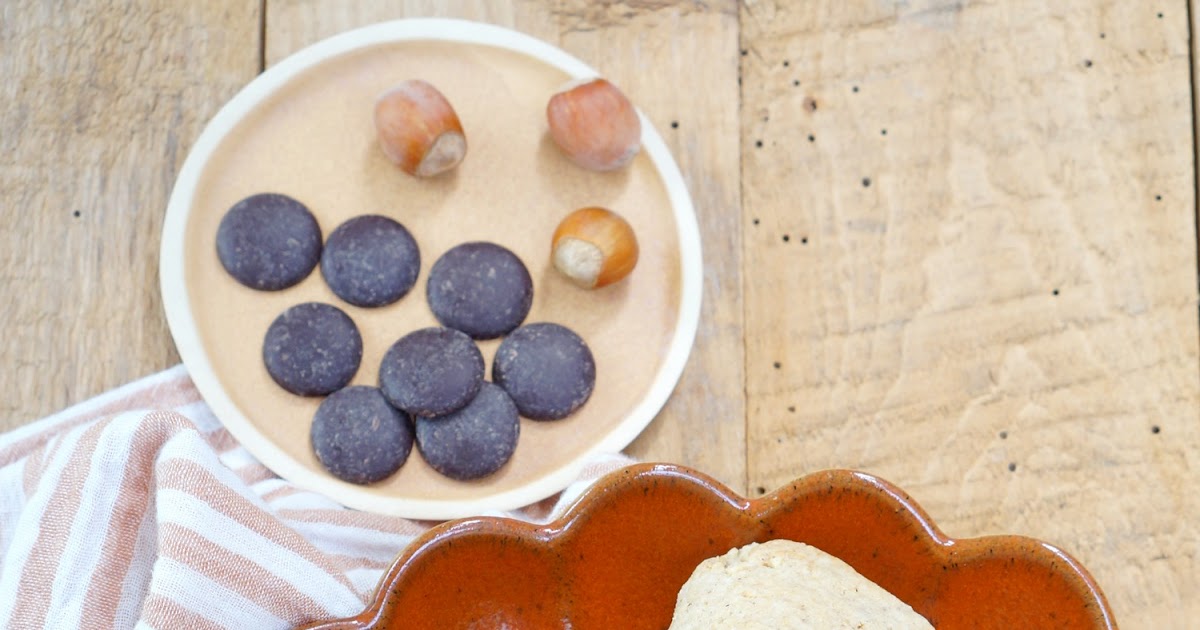 Biscuits noisette et chocolat (goûter, dessert)