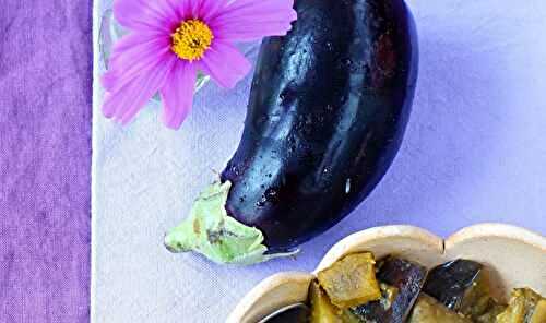 Aubergines aux épices thai (amap, vegan, épices)
