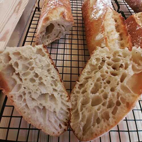 Baguettes Tradition au levain