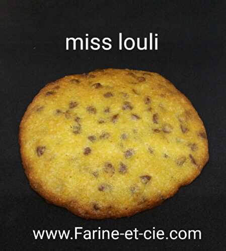 Cookies de Miss Louli - farine-et-cie.com