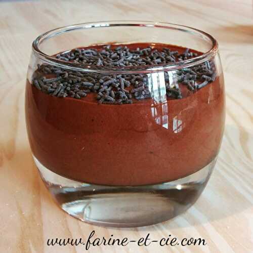 Mousse au chocolat noir