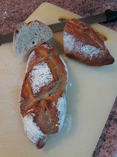 Petits pains rustiques au sarrasin