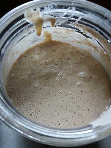 Recette du levain liquide