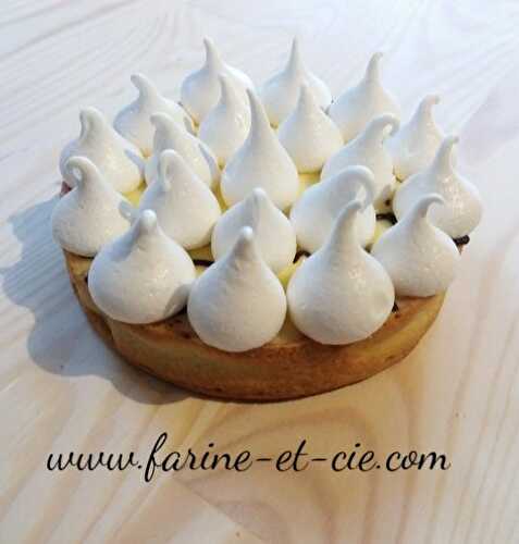 Tarte au citron et meringues - farine-et-cie.com