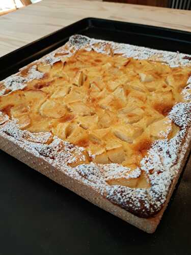 Tarte aux pommes Normande