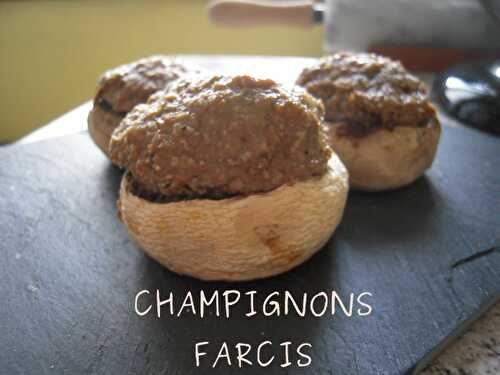 CHAMPIGNONS FARCIS