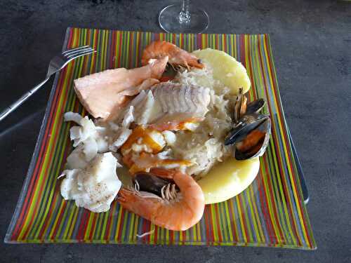 CHOUCROUTE AUX POISSONS