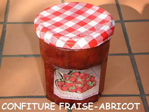 CONFITURE FRAISE-ABRICOT