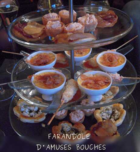 FARANDOLE D'AMUSES BOUCHES