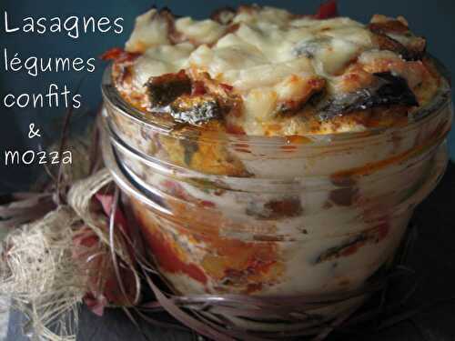 LASAGNES DE LÉGUMES CONFITS (SOPHIE DUDEMAINE)