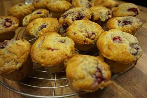 MUFFINS CHOCOLAT BLANC & FRAMBOISE (recette Demarle)