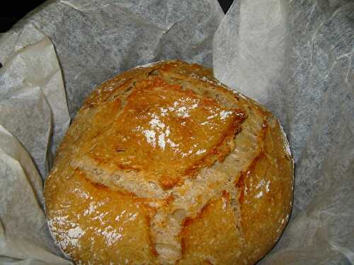 PAIN AUX CÉRÉALES CUIT EN COCOTTE