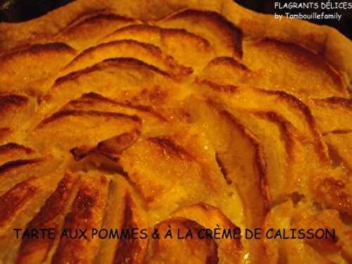 TARTE AUX POMMES & CRÈME DE CALISSON