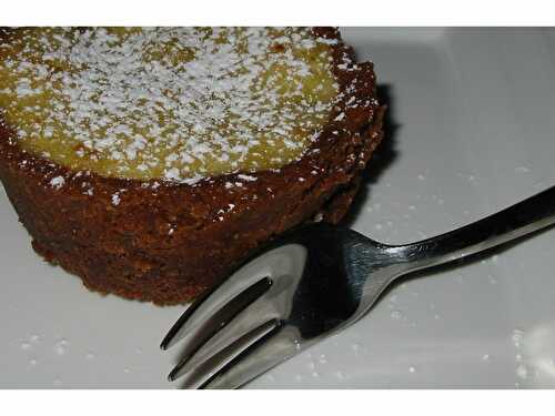 TARTELETTES SABLÉE CHOCOLAT À LA COMPOTE DE POMME ET CRÈME D'AMANDE